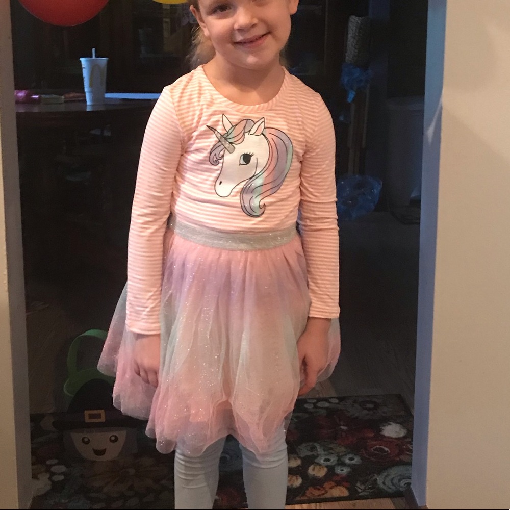 Unicorn sparkle dress
